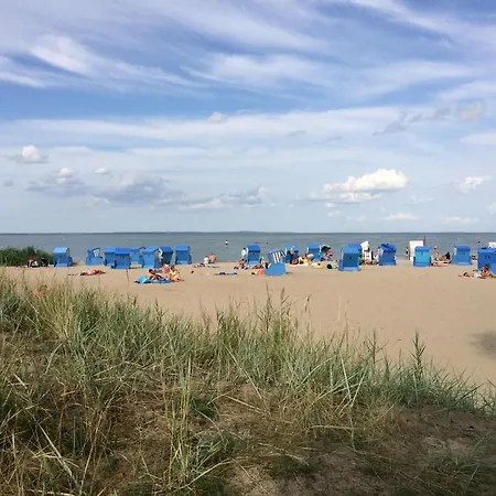 Haff-ostseeferienhausapartment Erdgeschoss Szálloda Mönkebude