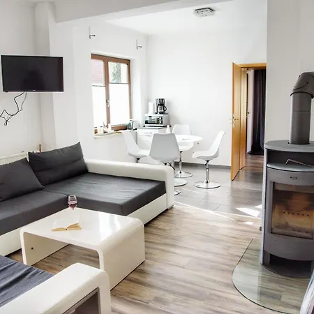Haff-ostseeferienhausapartment Erdgeschoss Szálloda